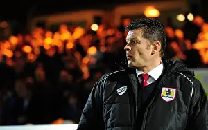 Yeovil Town V Bristol City Prints: Steve Cotterill and Bristol City Take on Yeovil Town in Sky Bet League One Clash at Huish Park