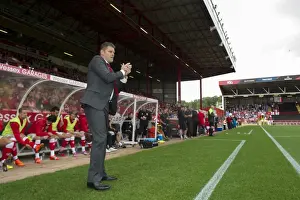 Bristol City V Doncaster Rovers Prints: Steve Cotterill: Driving the Charge for Bristol City at Ashton Gate
