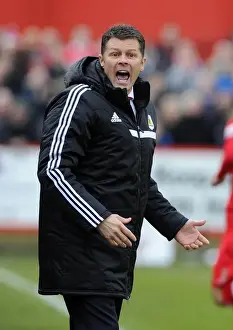 Tamworth V Bristol City Prints: Steve Cotterill Fires Up Bristol City in FA Cup Battle at Tamworth, December 2013