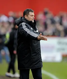 Tamworth V Bristol City Prints: Steve Cotterill Fires Up Bristol City in FA Cup Battle at Tamworth, December 2013