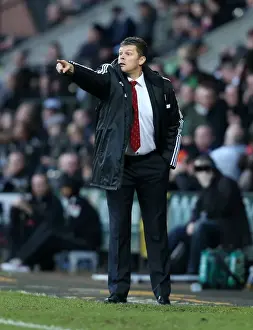 Notts County V Bristol City Prints: Steve Cotterill Guides Bristol City in League One Battle at Notts County (December 2013)
