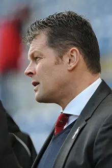Colchester United V Bristol City Prints: Steve Cotterill Guides Bristol City in Sky Bet League One Clash at Colchester United