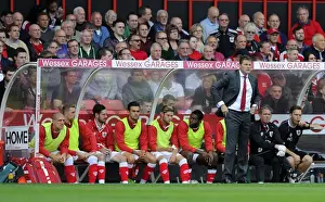 Bristol City V MK Dons Prints: Steve Cotterill Guides Bristol City in Sky Bet League One Clash Against MK Dons