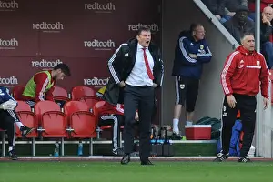 Rotherham United V Bristol City Prints: Steve Cotterill Guides Bristol City in Sky Bet League One Clash at Rotherham United