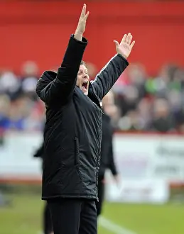 Tamworth V Bristol City Prints: Steve Cotterill Inspires Bristol City in FA Cup Battle at Tamworth, December 2013