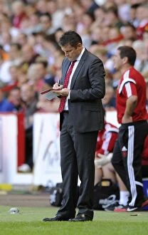 Images Dated 9th August 2014: Steve Cotterill Kicks Off Bristol City's League One Campaign