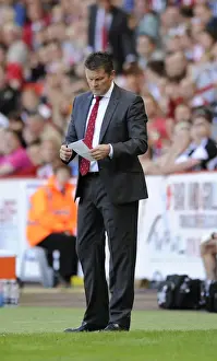 12 15 Prints: Steve Cotterill Kicks Off Bristol City's League One Campaign