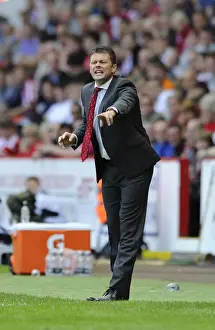 12 15 Prints: Steve Cotterill Kicks Off Bristol City's League One Campaign at Bramal Lane
