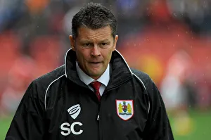 Bristol City V Chesterfield Prints: Steve Cotterill Leads Bristol City at Ashton Gate
