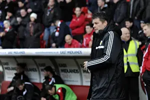 Sheffield United V Bristol City Prints: Steve Cotterill Leads Bristol City at Bramall Lane Against Sheffield United