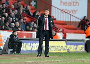 Sheffield United V Bristol City Prints: Steve Cotterill Leads Bristol City at Bramall Lane Against Sheffield United (February 2014)