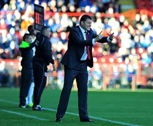 Bristol City V Chesterfield Prints: Steve Cotterill Leads Bristol City Against Chesterfield in Sky Bet League One