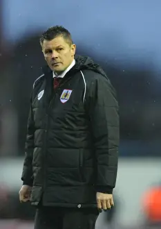 Steve Cotterill Leads Bristol City on the Field against Yeovil Town, December 2014