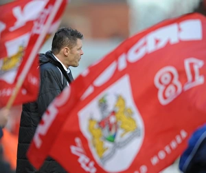 Bristol City V Fleetwood Town Prints: Steve Cotterill Leads Bristol City against Fleetwood Town