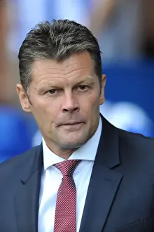 Season Opener Prints: Steve Cotterill Leads Bristol City at Hillsborough: Sheffield Wednesday vs
