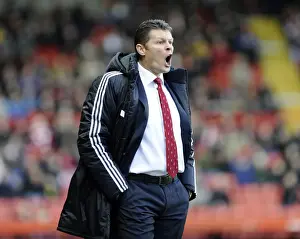 Bristol City V Walsall Prints: Steve Cotterill Leads Bristol City in League One Clash Against Walsall at Ashton Gate