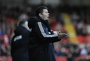 Bristol City V Walsall Prints: Steve Cotterill Leads Bristol City in League One Clash Against Walsall (December 26, 2013)