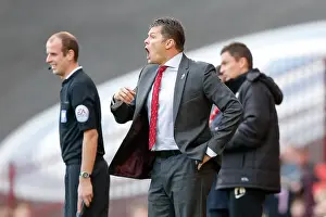 Barnsley V Bristol City Prints: Steve Cotterill Leads Bristol City at Oakwell Stadium, 25th October 2014