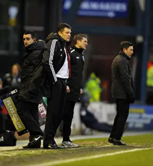 Oldham V Bristol City Prints: Steve Cotterill Leads Bristol City at Oldham Athletic
