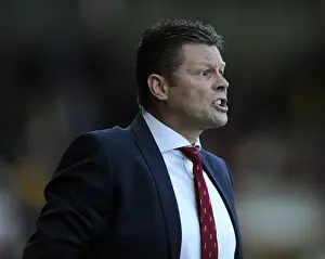 Capital One Prints: Steve Cotterill Leads Bristol City Against Oxford United in Capital One Cup