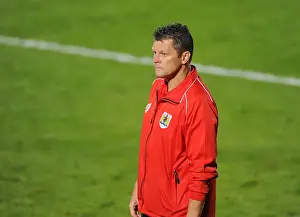 Whaddon Road Prints: Steve Cotterill Leads Bristol City in Pre-Season Clash at Cheltenham Town, July 2014
