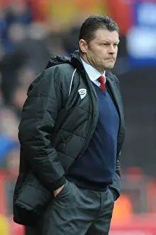 Bristol City V Rochdale Prints: Steve Cotterill Leads Bristol City Against Rochdale in Sky Bet League One, 28/02/2015