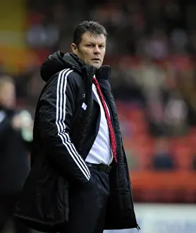 Bristol City V Rotherham United Prints: Steve Cotterill Leads Bristol City Against Rotherham United, 14/12/2013