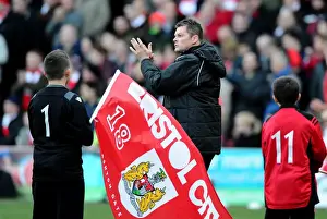 Bristol City V Sheffield United Prints: Steve Cotterill Leads Bristol City Against Sheffield United in Sky Bet League One