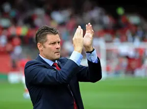 Bristol City V Brentford Prints: Steve Cotterill Leads Bristol City in Sky Bet Championship Clash Against Brentford at Ashton Gate