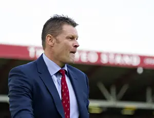 Burnley V Bristol City Prints: Steve Cotterill Leads Bristol City in Sky Bet Championship Clash Against Burnley at Ashton Gate
