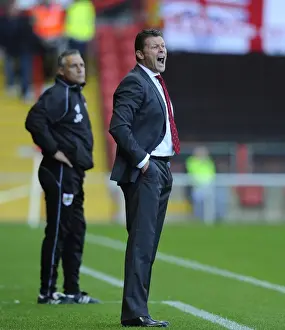 Bristol City V Leyton Orient Prints: Steve Cotterill Leads Bristol City in Sky Bet League One Clash Against Leyton Orient (2014)