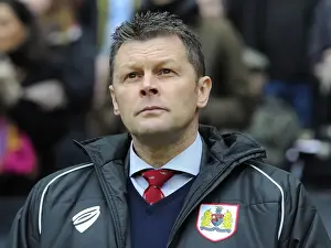MK Dons V Bristol City Prints: Steve Cotterill Leads Bristol City in Sky Bet League One Clash at MK Dons (07.02.2015)