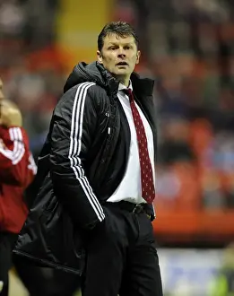 Bristol City V Port Vale Prints: Steve Cotterill Leads Bristol City in Sky Bet League One Clash Against Port Vale