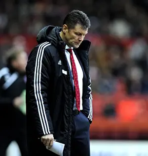 Bristol City V Rotherham United Prints: Steve Cotterill Leads Bristol City in Sky Bet League One Clash Against Rotherham United (December 2013)
