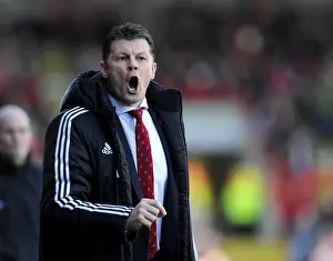 Bristol City V Swindon Town Prints: Steve Cotterill Leads Bristol City in Sky Bet League One Clash Against Swindon Town