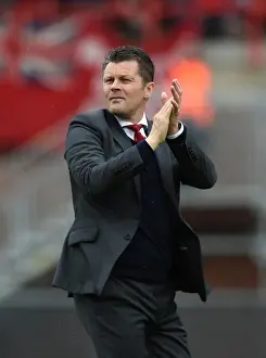 Bristol City V Walsall Prints: Steve Cotterill Leads Bristol City in Sky Bet League One Clash Against Walsall, May 2015