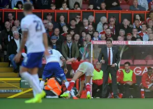 Bristol City V Chesterfield Prints: Steve Cotterill Leads Bristol City in Sky Bet League One Match Against Chesterfield
