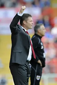 Bristol City V Doncaster Rovers Prints: Steve Cotterill Leads Bristol City in Sky Bet League One Match against Doncaster Rovers