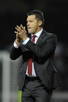 Steve Cotterill Leads Bristol City at Swindon Town, November 15, 2014