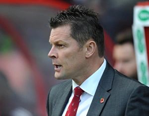 Steve Cotterill Leads Bristol City at Swindon Town, November 2014 - Football Action