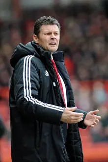 Bristol City V Tranmere Rovers Prints: Steve Cotterill Leads Bristol City Against Tranmere Rovers, Sky Bet League One, 2014