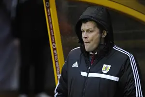 Wolves V Bristol City Prints: Steve Cotterill Leads Bristol City Against Wolverhampton Wanderers in Sky Bet League One Clash (January 2014)