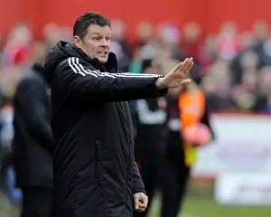 Tamworth V Bristol City Prints: Steve Cotterill Rallies Bristol City in FA Cup Battle at Tamworth, December 2013