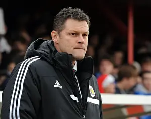 Tamworth V Bristol City Prints: Steve Cotterill Rallies Bristol City in FA Cup Battle at Tamworth, December 2013