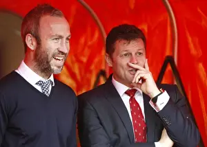 Notts County V Bristol City Prints: Steve Cotterill and Shaun Derry Pre-Match Chat: Notts County vs. Bristol City, 2013
