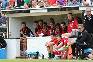 Pre Season Prints: Steve Cotterill Shouts Instructions from the Sideline: Bath City vs. Bristol City, 2015