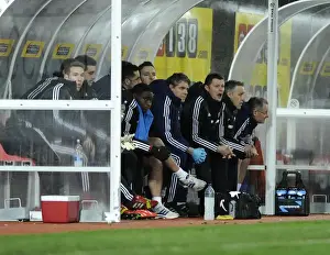 Steve Cotterill Urges On Bristol City at Watford FA Cup Replay