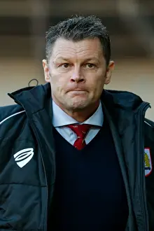 South Yorkshire Prints: Steve Cotterill Watches as Doncaster Rovers Take on Bristol City in FA Cup Third Round