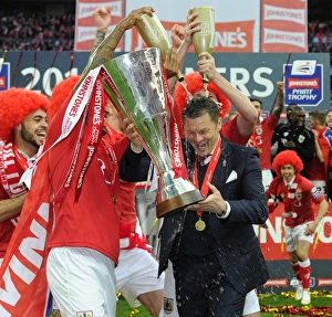 Steve Cotterill's Champagne-Soaked Victory