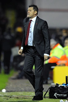Steve Cotterill's Frustration: Swindon Town vs. Bristol City, 15th November 2014